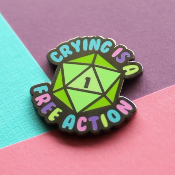 Crying is a Free Action Crying is a Free Action